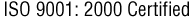 ISO 9001: 2000 Certified